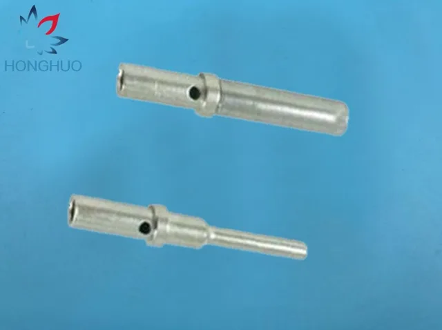 Darmowa wysyłka 50/100Pcs DT Series Pin Contact 0462-201-16141 0460-202-16141 stal nierdzewna 16-20AWG Deutsch Crimp Solid Termina