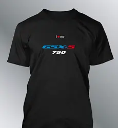 Tee Shirt Personnalise GSXS 750 S M L XL XXL Homme Col Rond Moto GSX-S