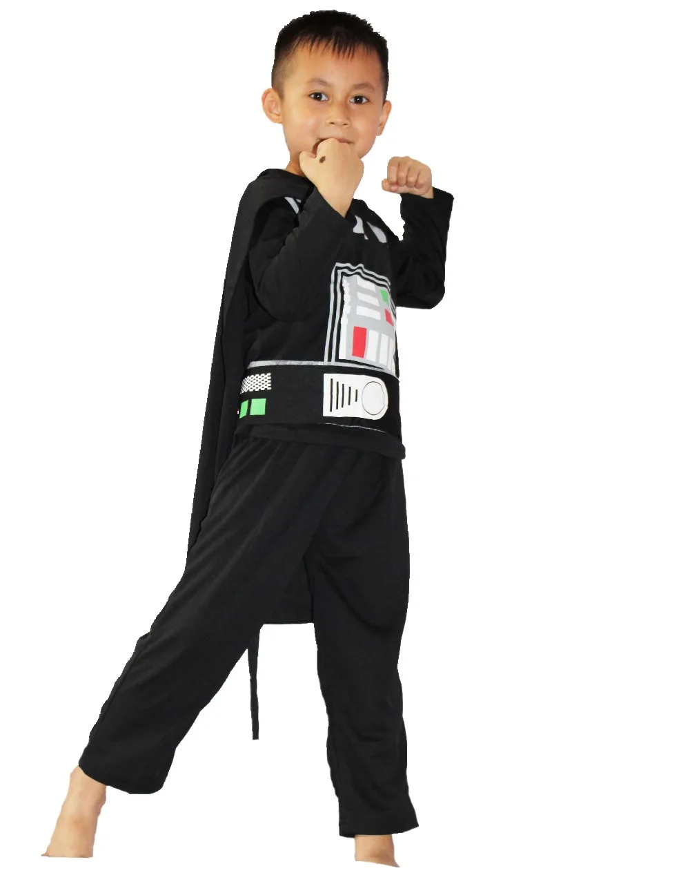 Trajes de RPG de Halloween, Star Wars, Darth Vader Modelo de Vestuário, Atacado, Varejo, 3-7 Anos