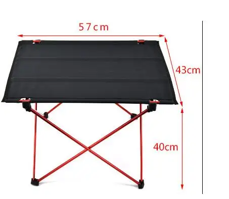 Portable Camping Table Picnic Alloy Folding Table