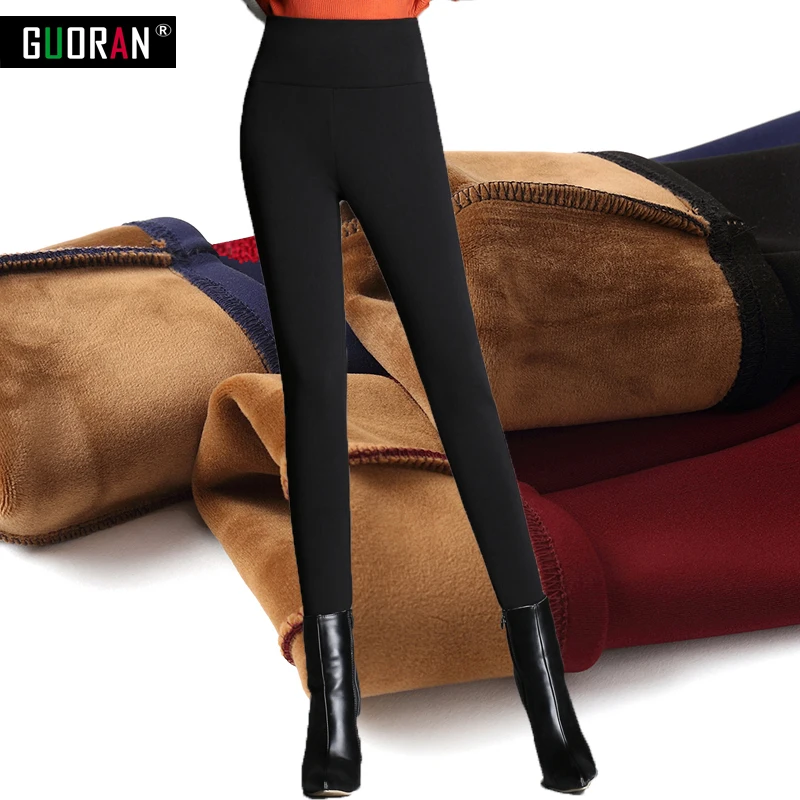 Winter warm 2022 Women Cotton pencil Pants High Waist thicken velvet Casual work office Women Pants Capris Trousers clothes