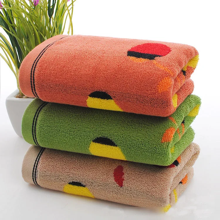 

High quality 35*75cm 3pcs/lot 100% Cotton Hand Towel Set,Set of Plain Cotton Jacquard Face Terry Towels Bathroom,Serviette