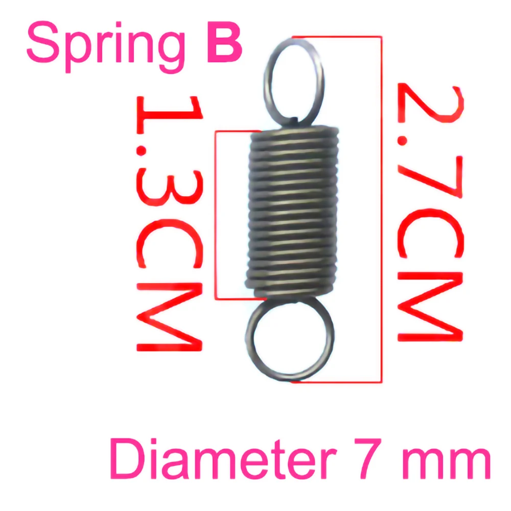 2 pçs/lote Universal Porta Do Forno de Microondas Gancho Mola de Extensão B Substituição Partes Forno de Microondas de Alta Qualidade Novo 100%