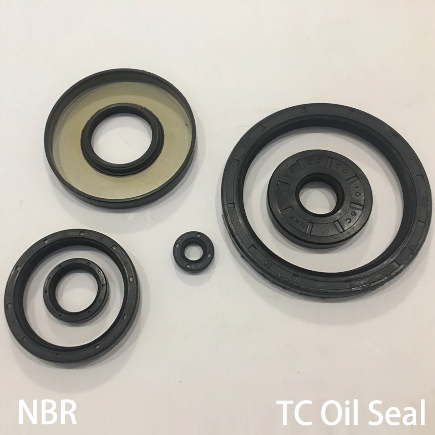 13.5*24*6 13.5x24x6 13.7*24*5 13.7x24x5 Nitrile Rubber NBR Double Lip Spring TC Ring Gasket Radial Shaft Skeleton Oil Seal