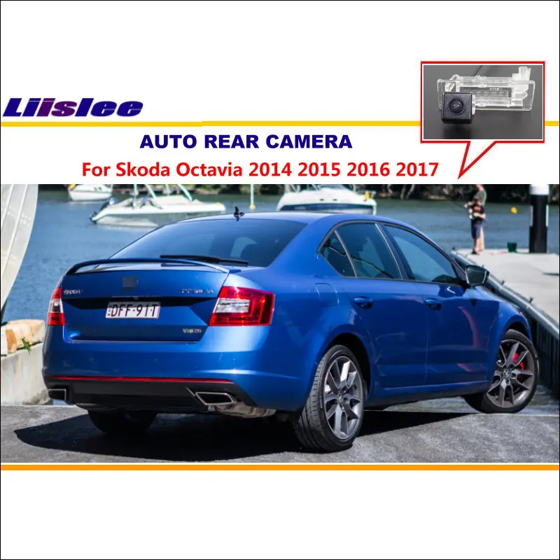 

For Skoda Octavia 2014-2017 Car Rearview Rear View Camera Backup Back Parking AUTO HD CCD CAM Accessories Kit