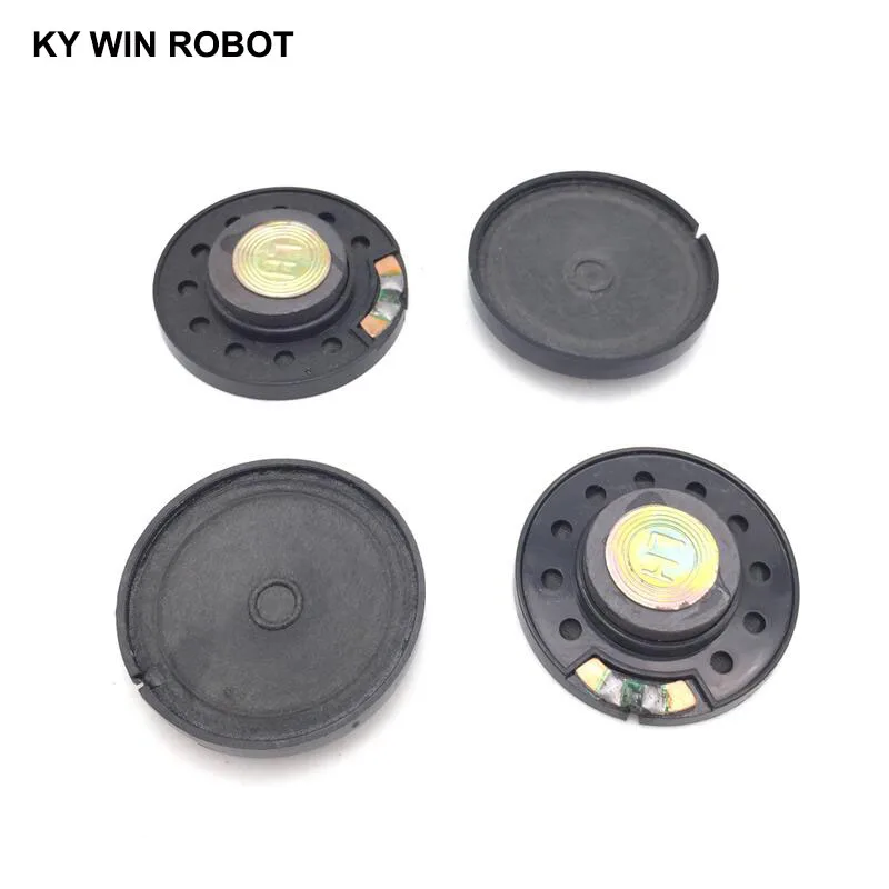 2pcs New Ultra-thin speaker Doorbell horn Toy-car horn 32 ohms 0.5 watt 0.5W 32R speaker Diameter 40MM 4CM thickness 10MM