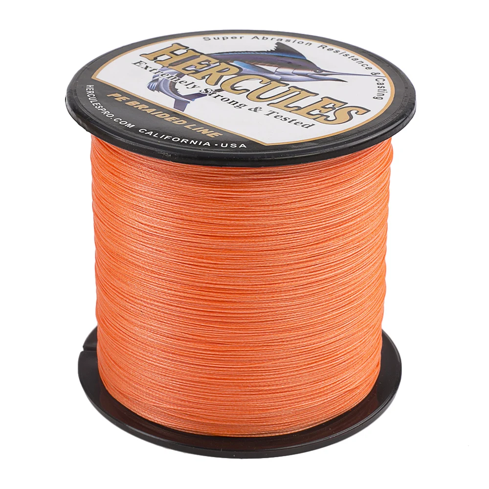 Hercules Braided Fishing Line 8 Strand Braided 10-300LB PE 100M to 2000M Level Line Accessories Ukraine Fishing Gifts For Men