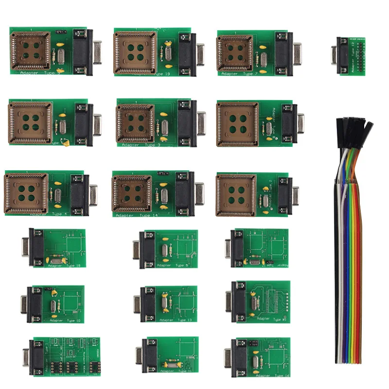 UPA USB مبرمج USB V1.3 V2014 مبرمج محولات كاملة مع وظائف NEC, دبوس زيف المقبس 16Pin سويش 93C رقاقة 24C01 85C92