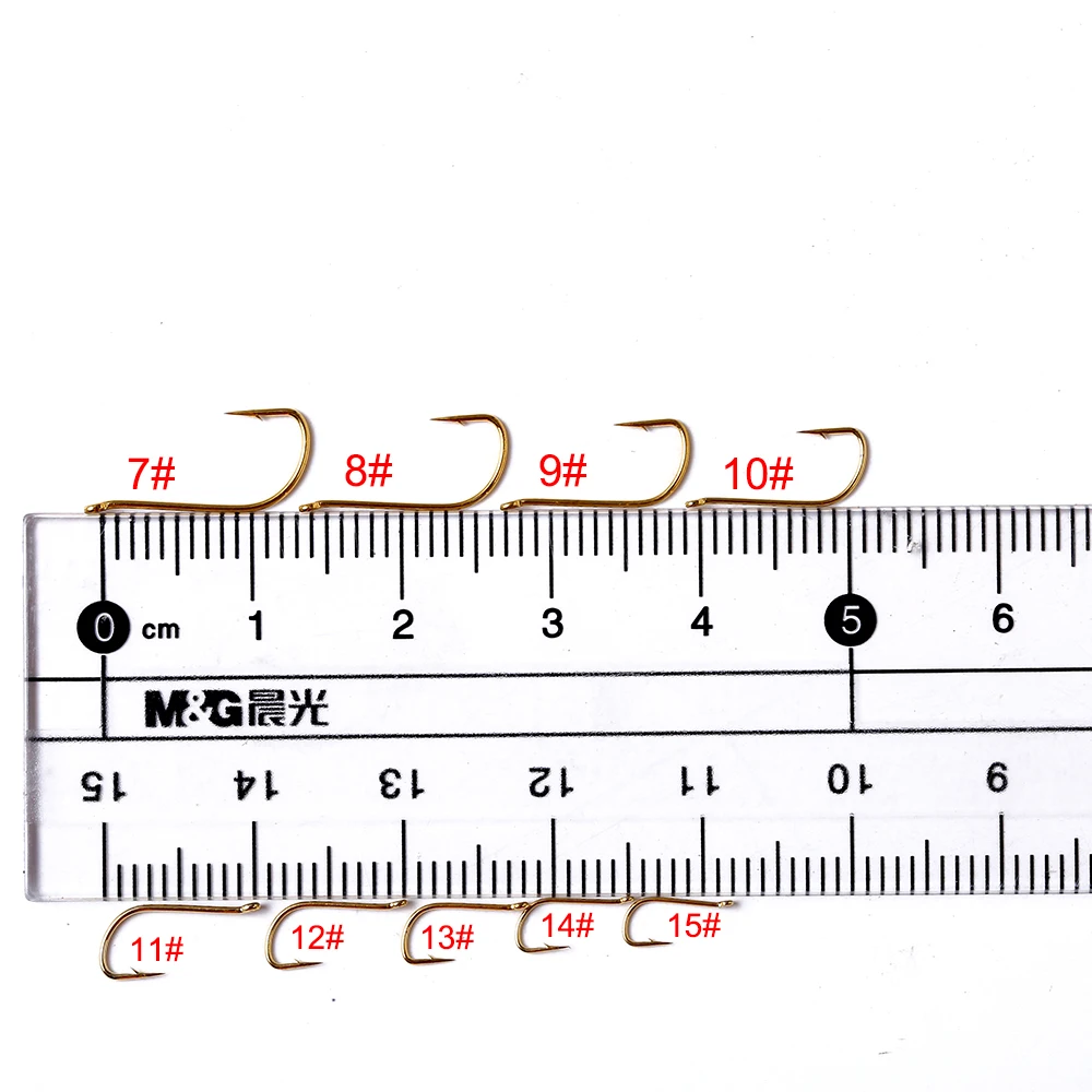FTK Widerhaken Größe 7 # Größe 15 # Angelhaken aus Japan: Jig-Haken, Karpfenhaken, Feeder-Haken, Anzol-Fischhaken, Angelausrüstung – Detail 6
