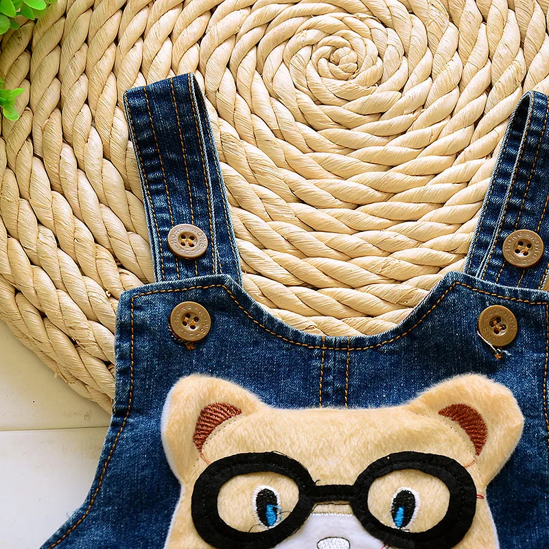 IENENS Toddler Infant Boy Long Pants Denim Overalls Dungarees Kids Baby Boys Jeans Jumpsuit Clothes Clothing Outfits Trousers