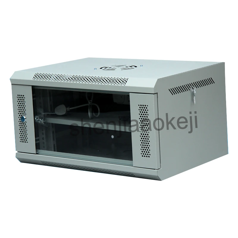 6U Network Cabinet Wall-mounted Cabinet Monitoring Weak-box Computer Cabinet 220V/110V 1pc