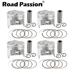 Motorcycle 49mm STD +25 +50 Piston Ring Kit For Suzuki GSX250R GJ72A GJ73A GJ74A GSF250 BANDIT 250 ACROSS 913 GSX 250R GSX250 R