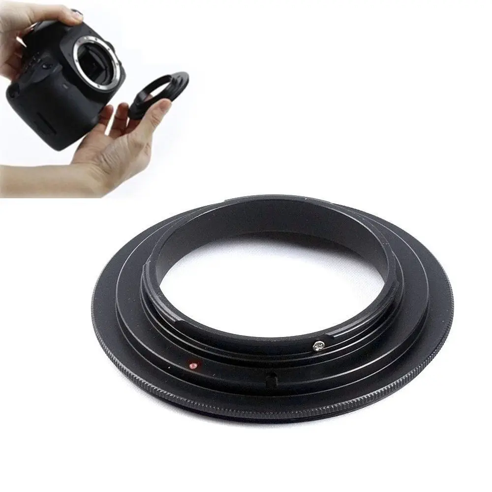 AI-52mm 55 مللي متر 58 مللي متر 62 مللي متر 67 مللي متر 72 مللي متر 77 مللي متر اكسسوارات ماكرو عدسة عكس محول حلقة لنيكون AI AF جبل DSLR عدسة الكاميرا