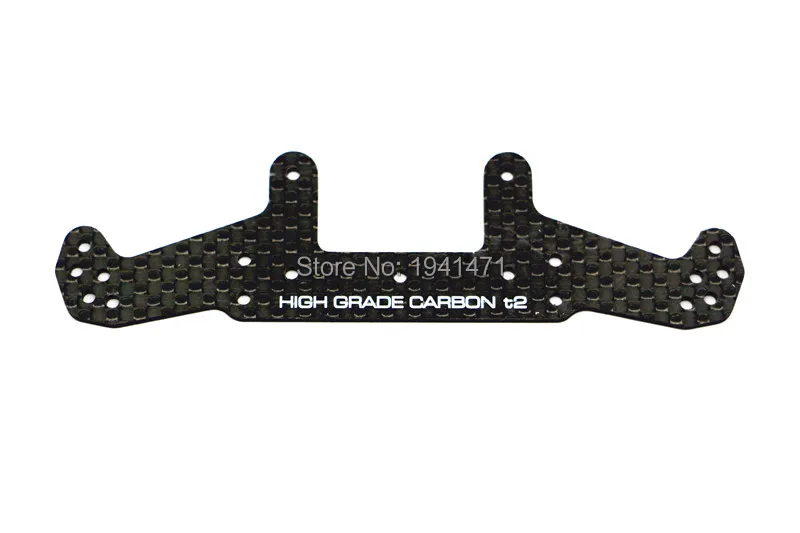 RFDTYGR 2mm Carbon Fiber SXX EVO Wide Rear Plate  Self-made Parts For Tamiya MINI 4WD SXX EVO Wide Rear Plate  C049 2Pcs/lot