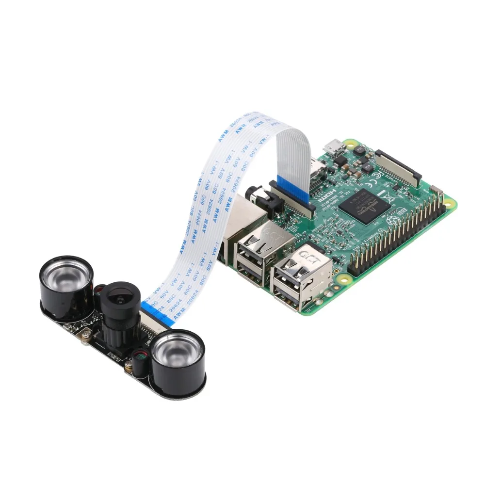 IR LED Raspberry Pi で実現する高精度夜間監視：Raspberry Pi 4 カメラモジュールとIRセンサーの実践的評価