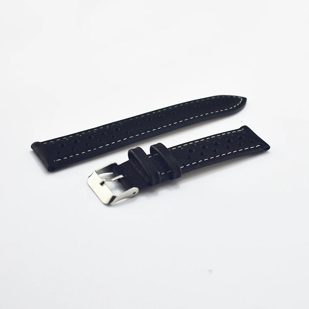 Watch Band Genuine Leather Straps 18mm 20mm 22mm 24mm Watch Acessories Klittenband Men High Quality Watchbands