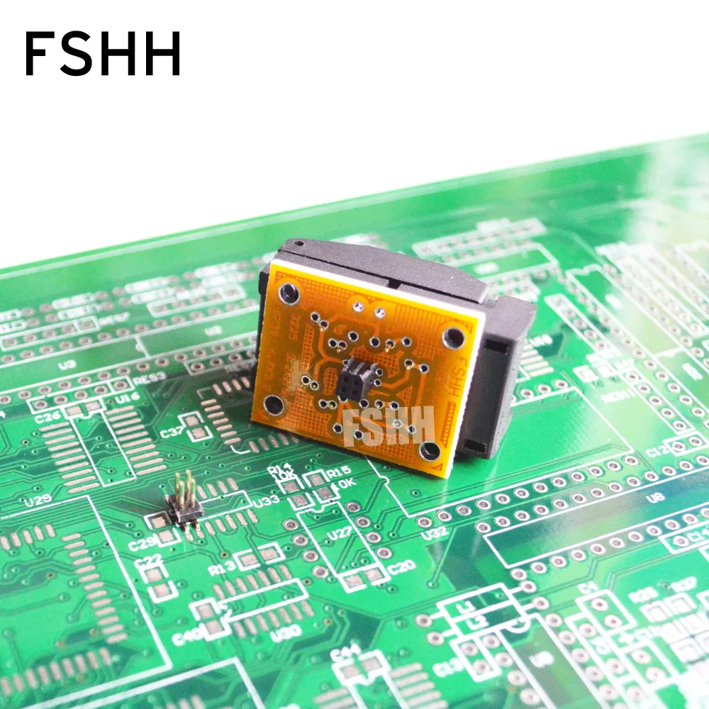 3225 to DIP4 to SOP4 test socket Crystal Oscillator ageing test socket 3225 Size 3.2mm×2.5mm