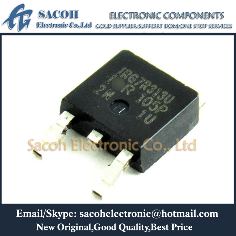 

Refurbished Original 10Pcs/Lot IRG7R313UPBF IRG7R313U IRG7RA13U TO-252 40A 300V Advanced Trench IGBT