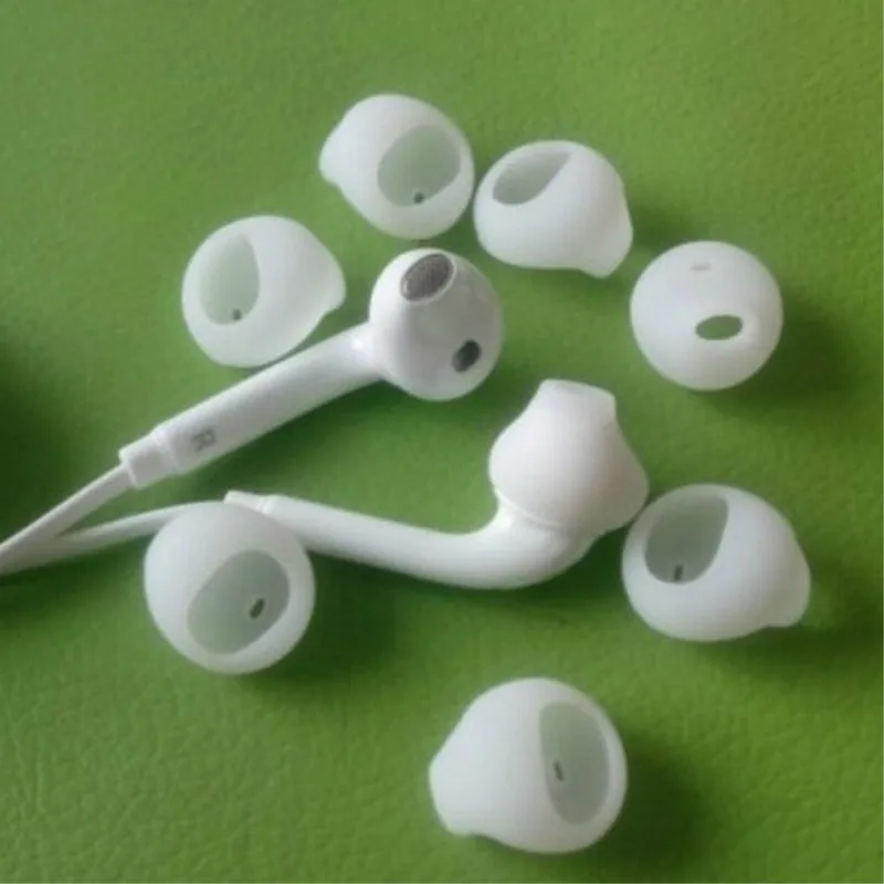10Pcs Silicone Ear Bud Eartips, Ear Pads Cushion Replacement For Samsung Note5 S7 S6 G9250 G9200 In-ear Earphone
