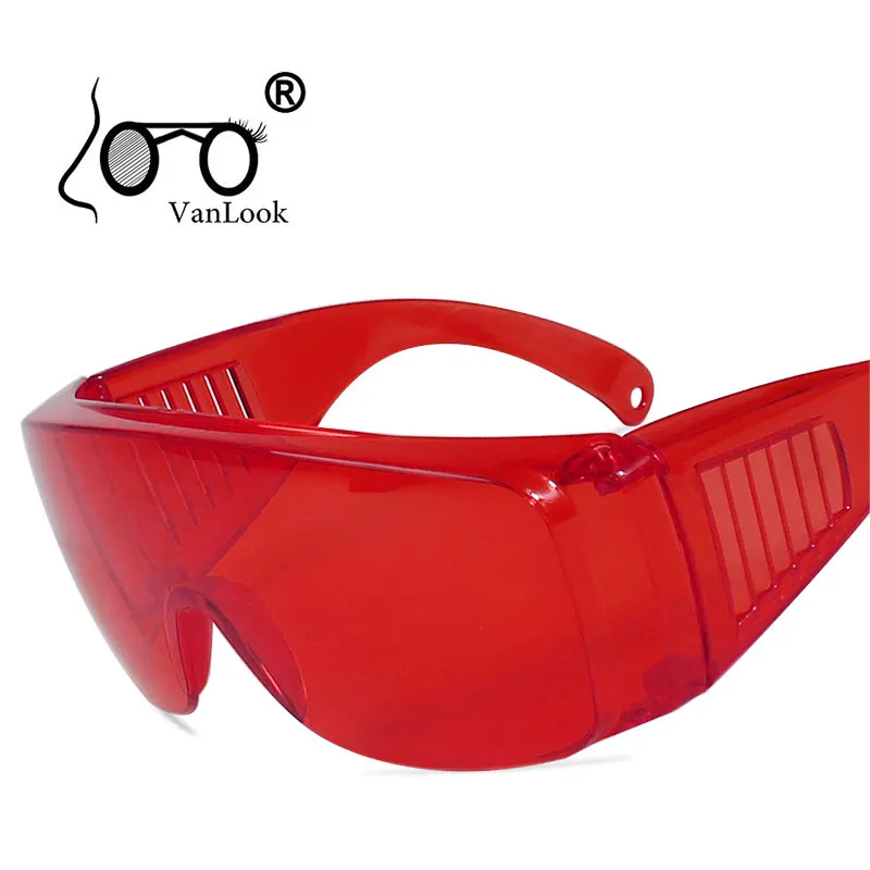 

VANLOOK Festival Sunglasses Rap Party Glasses Unusual Big Sunglass for Women Men Wrap Crystal Lady Fashion Cosplay One Piece Red