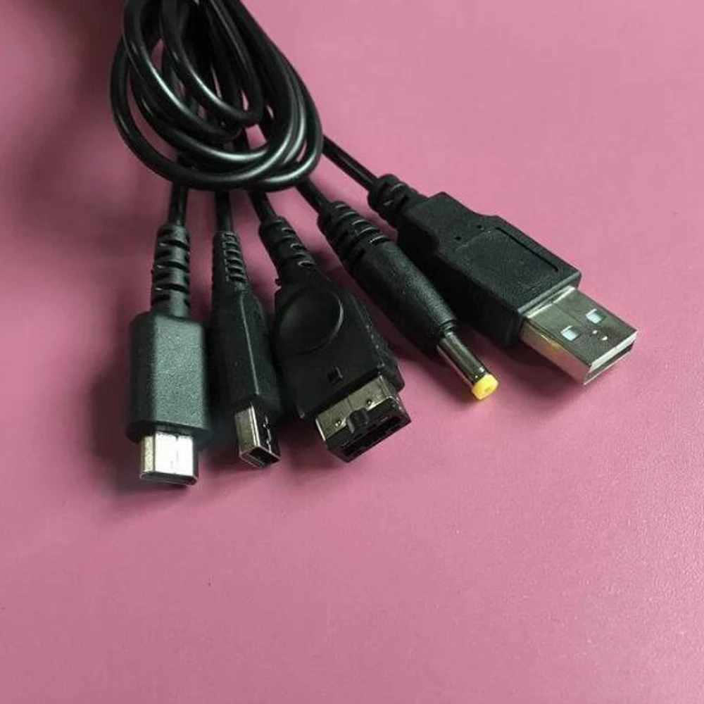 USB for NDSI NDSL 3DS SP PSP multi-in-one host charging line portable charge cable1.8m