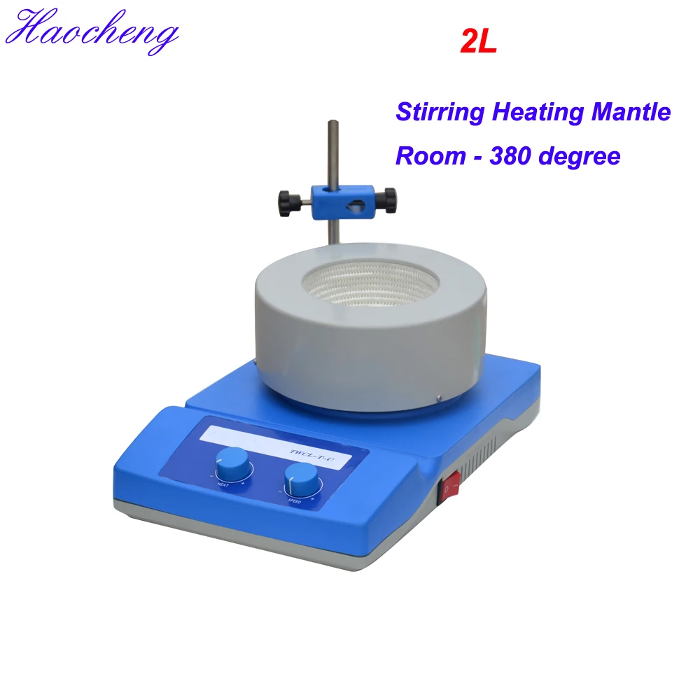 Free shipping, 2L laboratory heating mantle with magnetic stirrer