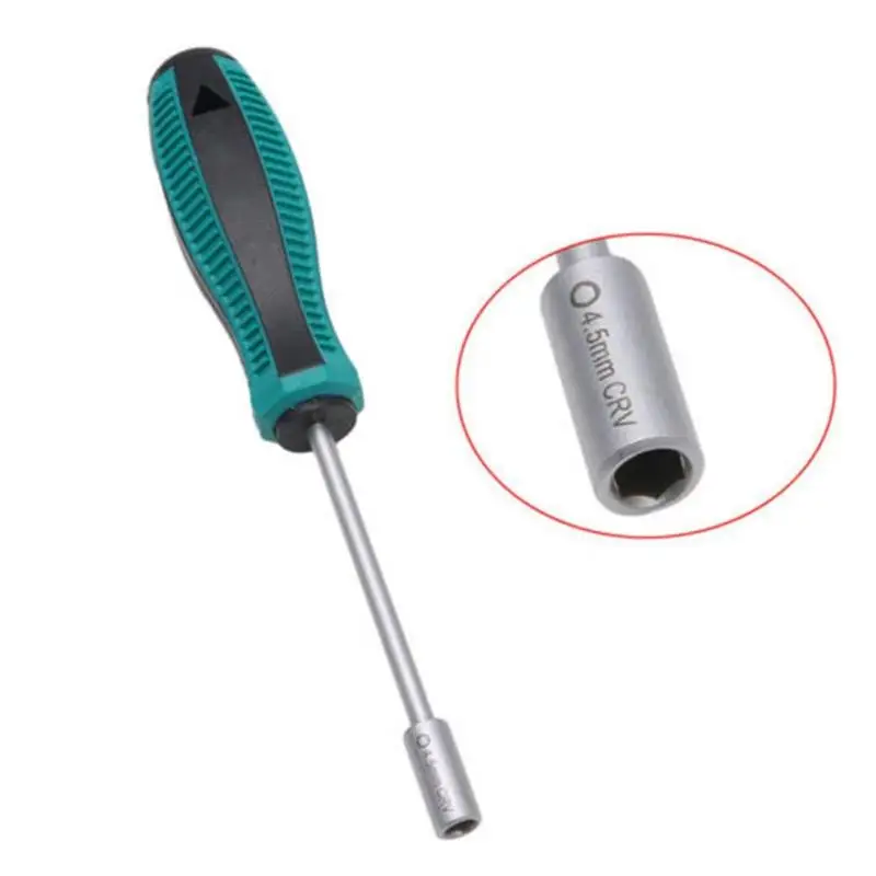 1Pc 3MM-14MM Socket Wrench Screwdriver Metal Hex Nut Key Manual Tool Screwdriver