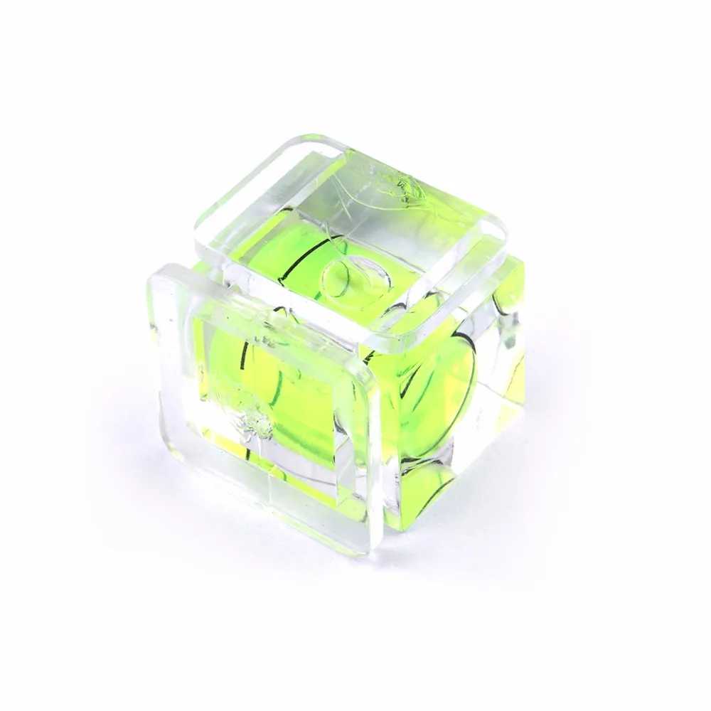1PC Green One/Two/Three-Dimensional Bubble Spirit Level for Camera Level Adapter For Cameras Measuring Insturments Tools