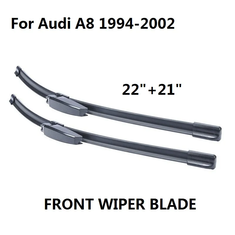 Car Accessories Auto Wiper Blades For Audi A8 1994-2017 Windscreen Windshield Natural Rubber