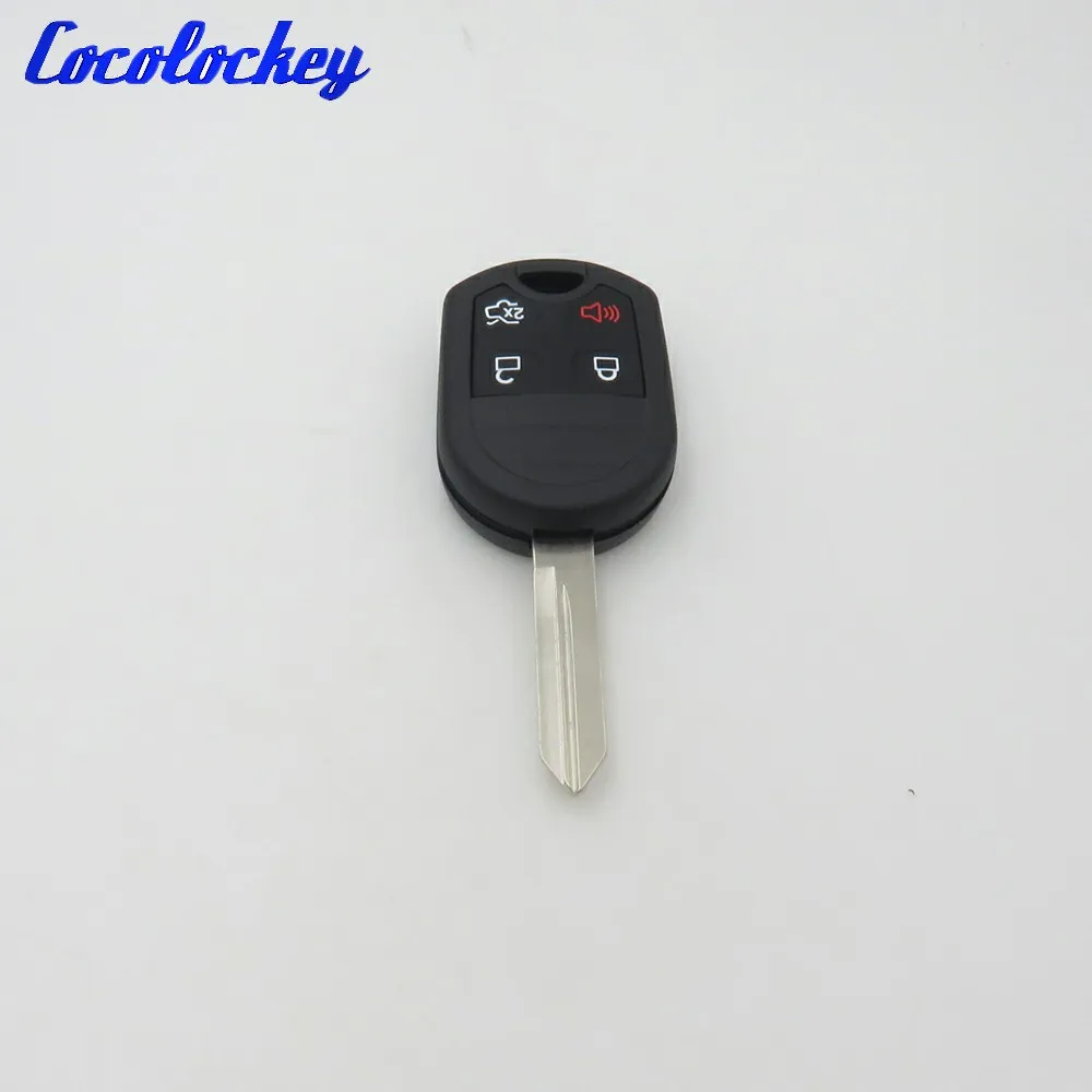 Cocolockey 4 Button Remote Car Key Shell For Ford Mercury Mariner Lilan Lincoln Navigator MKX MKZ Edge Fusion Mustang Taurus