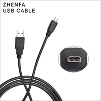 Zhenfa USB Sync Data Cable Camera Cord for Panasonic Lumix DMC-FP8 DMC-FS1 DMC-FS3 DMC-FS4 DMC-FS9 DMC-FS5 DMC-FS6 DMC-ZS19