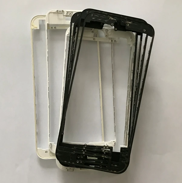 50Pcs/Lot Front Bezel LCD Middle Frame For iPhone 8 8G 8+ 8p Plus 4.7 5.5 Inch With Hot Glue Replacement Repair Parts