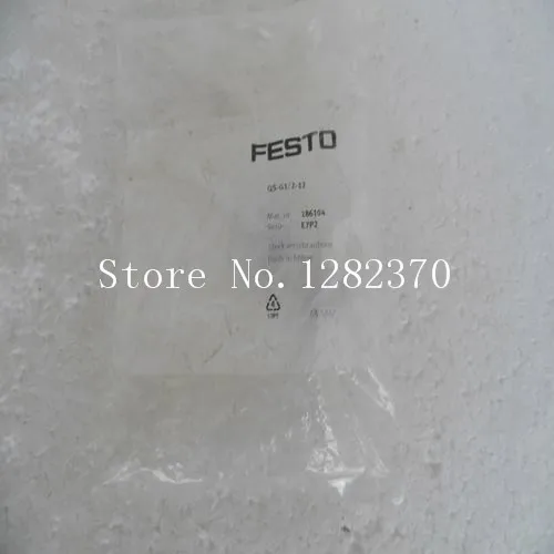 

[SA] New original authentic special sales FESTO gas fitting QS-G1 / 2-12 spot 186104 --20pcs/lot