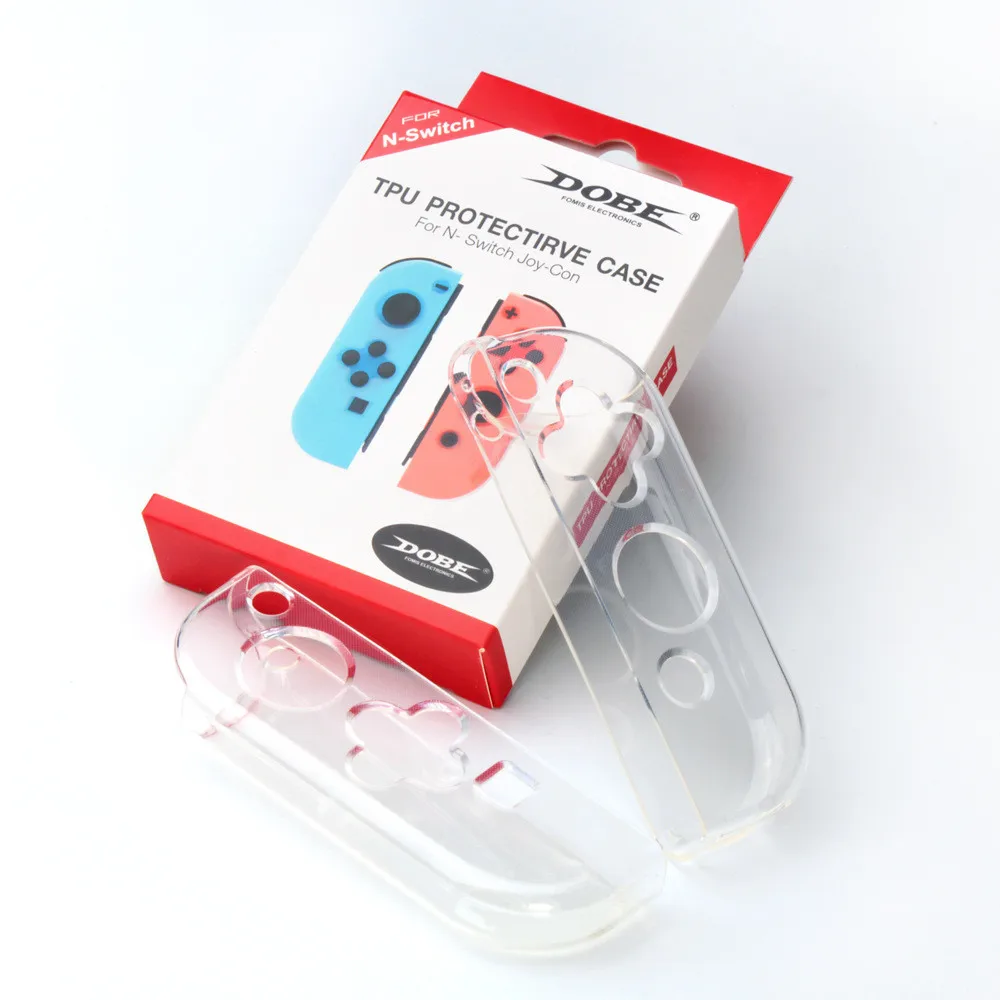 Cases Anti-Scratch Ultra-Thin Tpu Clear Protective Cover Case For Nintendo Switch Joy-Con Games & Accessories