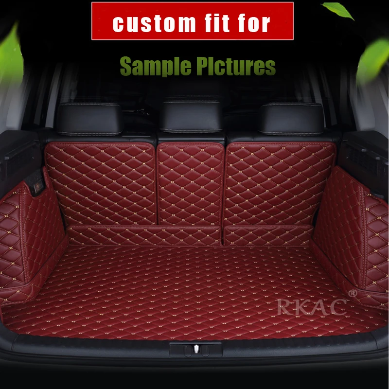 RKAC Custom car mat trunk for Jaguar All Models xf f-pace xjl xe car styling car accessories custom cargo liner