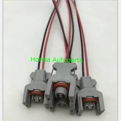 2/4/20/50/100 pcs Diesel Injector wiring harness Connector Plug Common Rail Connector with wire or without wire 240PC024S8014