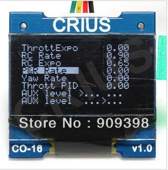 

Дисплей CRIUS CO-16 OLED v1.0