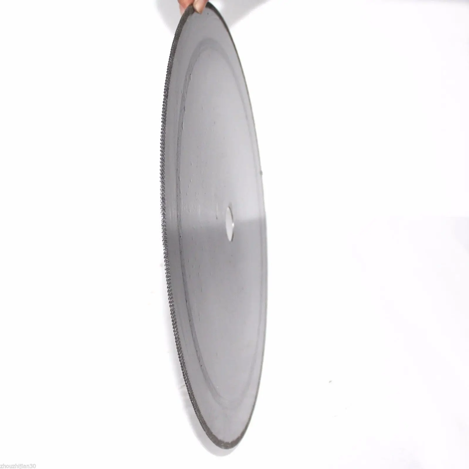 14" Lapidary Diamond Saw Blade Notched Rim Rock Slab Arbor W bushing 3/4" 5/8" ILOVETOOL
