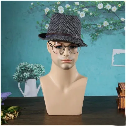 Free Shipping!! Fashion Style Men Mannequin Head Model Male Head Manikin Professional Manufacturer In China