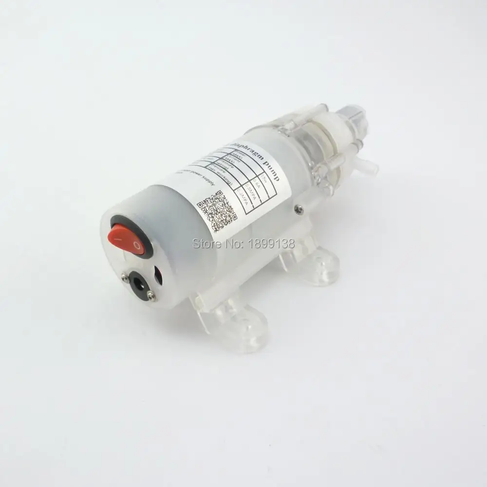 

Super silence 1.5L/min automatic pressure switch control 15W High pressure self priming dc 24 volt small food grade pump
