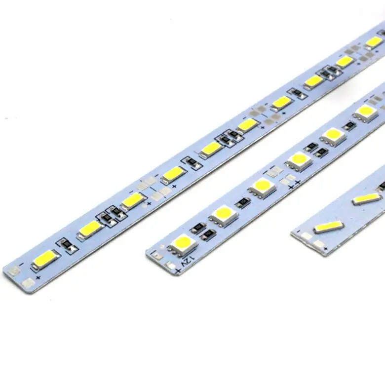 

Hard LED Strip 5630 5730 5050 7020 8520 SMD 36leds/0.5m 12V Rigid Bar Light Strip Aluminium Alloy LED White hightlights