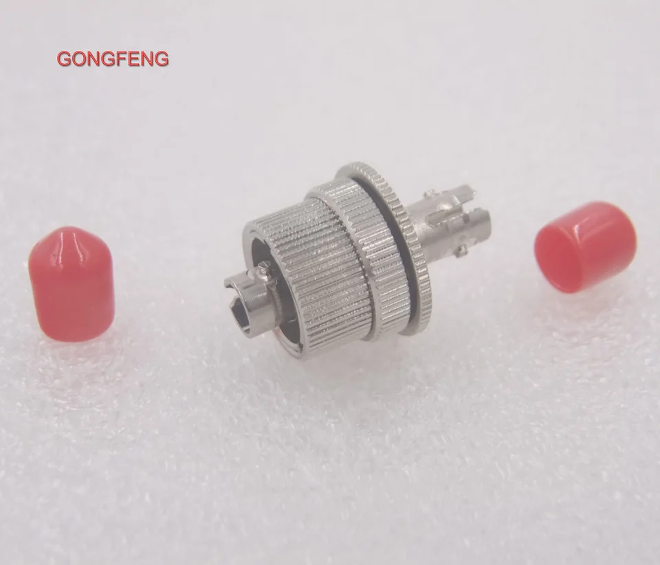 

GONGFENG 10pcs NEW Connector ST UPC PC Mechanical Flange Adapter Coupler Adjustable Optical Fiber Attenuator Special Wholesale