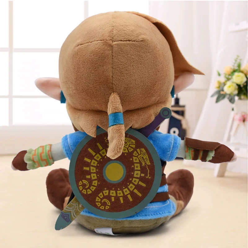 New Arrival Zelda Plush Toys Cartoon Link Boy With Sword Link Soft Stuffed Doll for Kids Best Gift