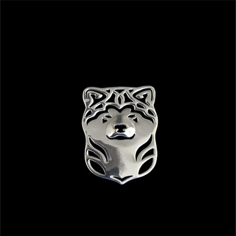 Women and Men unique fashion Lapel Pin Japanese Akita Inu dog cute Brooch Trendy jewelry