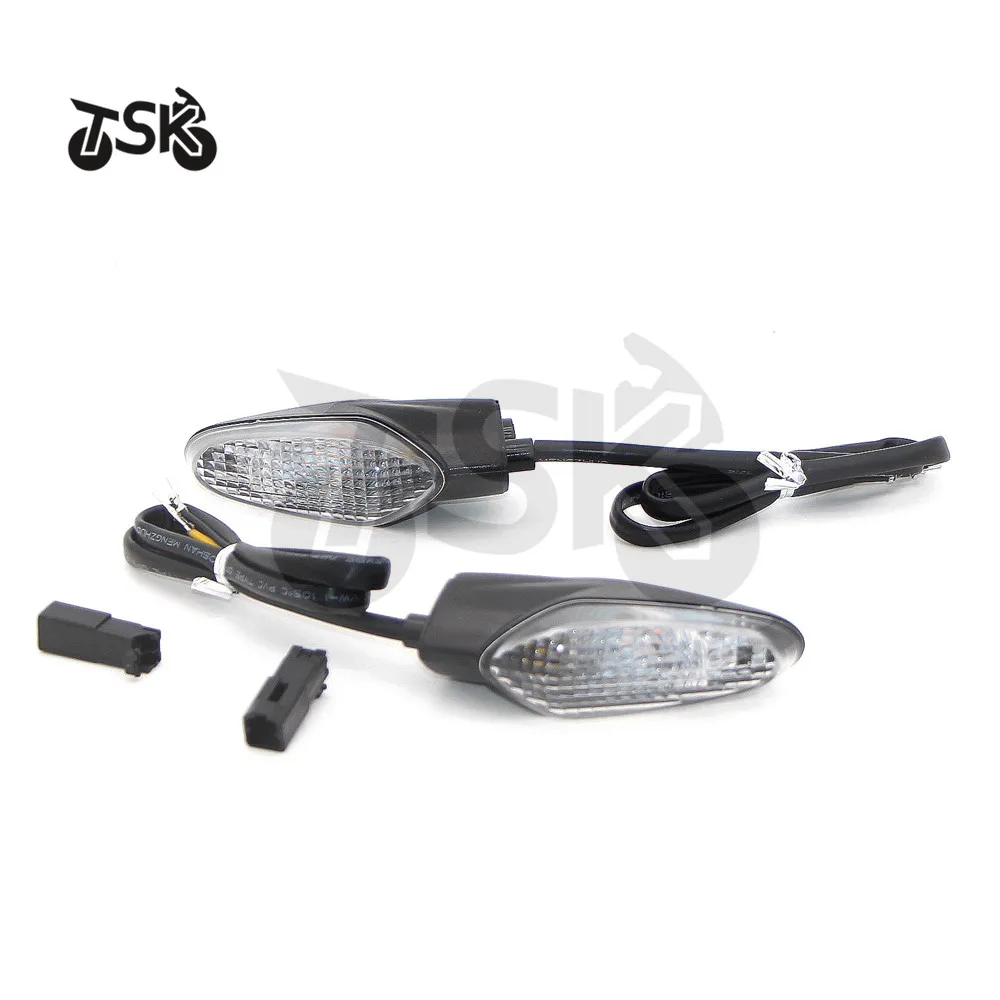 

12V Motorcycle LED Turn Signal Indicators Amber Blinker Lights Long-lasting Lights For DUCATI Monster 1100 EVO 2009-2014 695 796