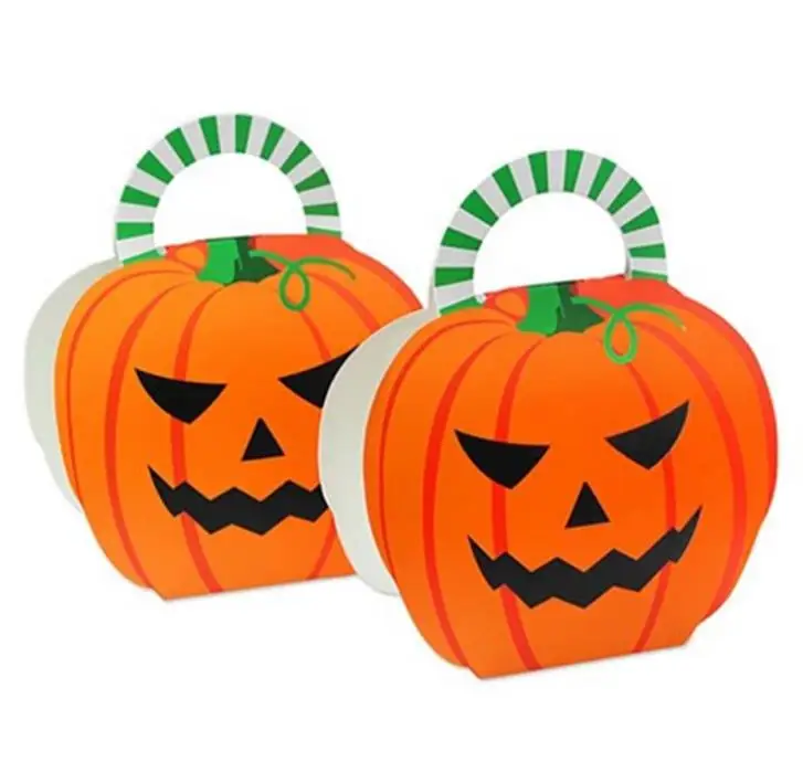 500pcs Halloween Pumpkin ghost shaped candy boxes, hand gifts, carton boxes