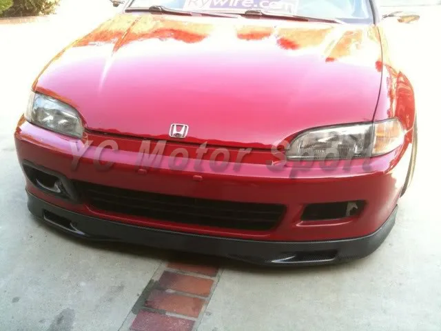 eg carbon fiber c west lip Civic JDM Front Carbon Fiber Front Lip for
