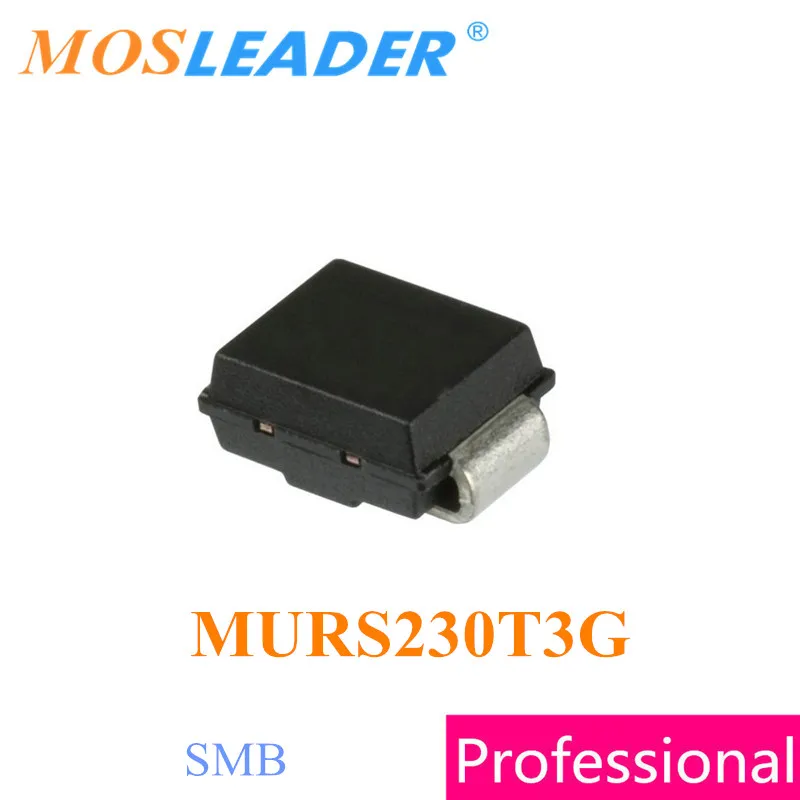 

Mosleader MURS230T3G SMB 2500PCS 300V 2A DO214AA MURS230 MURS230T3 High quality