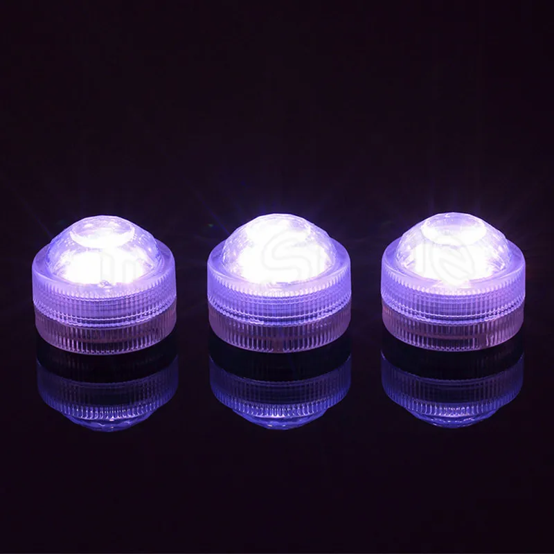 10x Remote Control Waterproof LED Tea Mini Light With Battery Party Wedding Christmas Decor Hookah Shisha Table Halloween