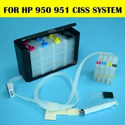 HP950 951 Ciss System For HP Officejet 8100 8600 8615 8620 8625 8630 8635 276dw 251dw Plotter With Auto Reset Chip